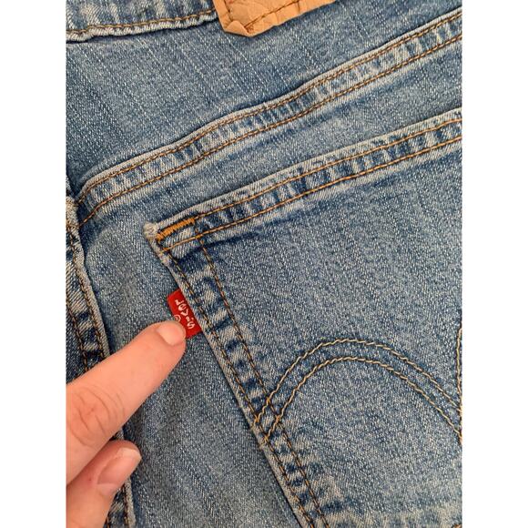 Levi’s Re plus denim shorts medium 10 high rise cut off re done - Picture 8 of 10